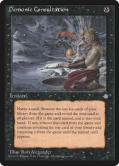 Consulta Demoníaca / Demonic Consultation - Magic: The Gathering - MoxLand