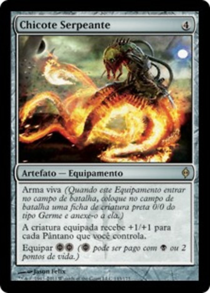 Chicote Serpeante / Lashwrithe - Magic: The Gathering - MoxLand