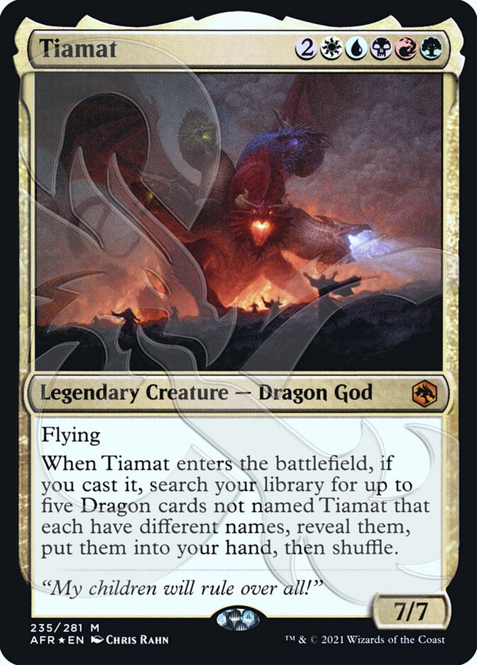 Tiamat - Magic: The Gathering - MoxLand