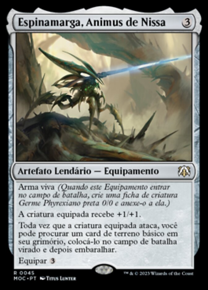 Espinamarga, Animus de Nissa / Bitterthorn, Nissa's Animus - Magic: The Gathering - MoxLand