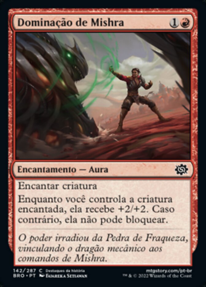 Dominação de Mishra / Mishra's Domination - Magic: The Gathering - MoxLand