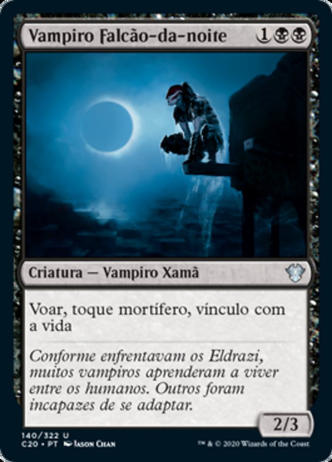 Vampiro Falcão-da-noite / Vampire Nighthawk - Magic: The Gathering - MoxLand