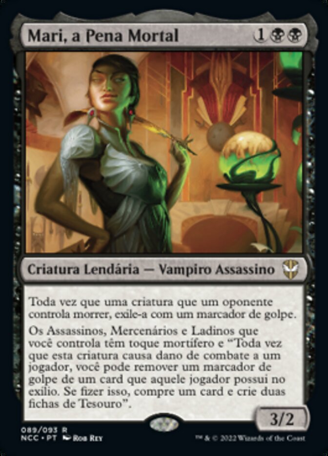 Mari, a Pena Mortal / Mari, the Killing Quill - Magic: The Gathering - MoxLand