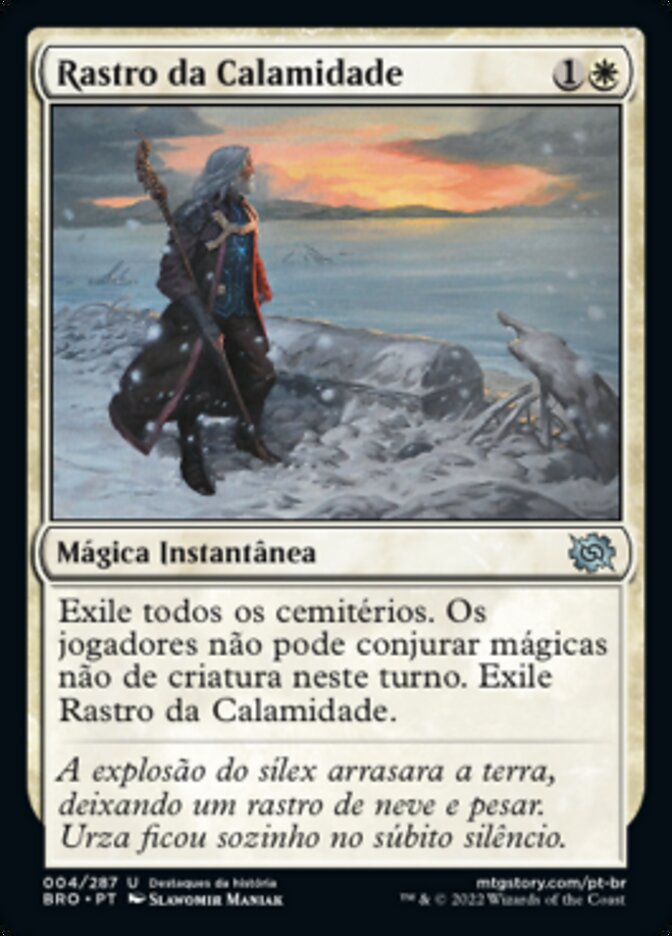 Rastro da Calamidade / Calamity's Wake - Magic: The Gathering - MoxLand