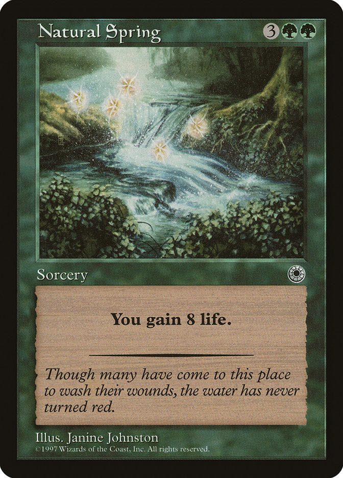 Fonte Natural / Natural Spring - Magic: The Gathering - MoxLand