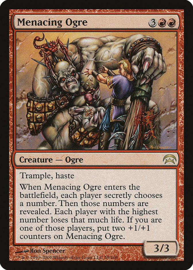 Ogre Ameaçador / Menacing Ogre - Magic: The Gathering - MoxLand