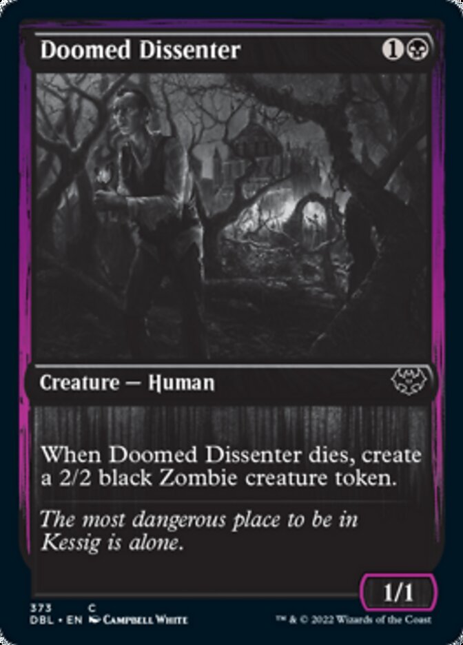 Dissidente Condenado / Doomed Dissenter - Magic: The Gathering - MoxLand