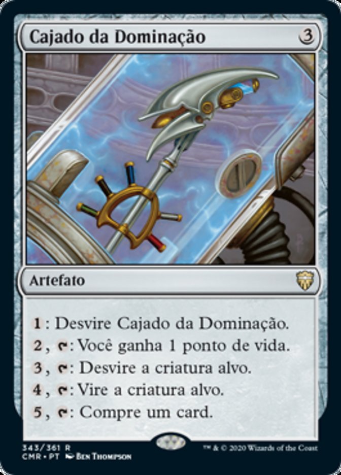 Cajado da Dominação / Staff of Domination - Magic: The Gathering - MoxLand