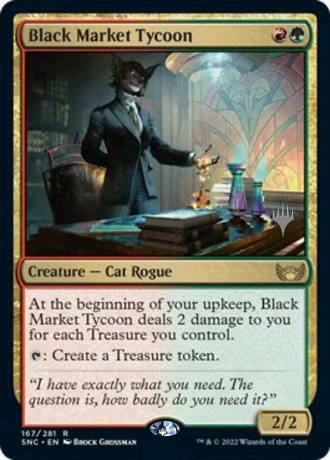 Magnata do Mercado Negro / Black Market Tycoon - Magic: The Gathering - MoxLand