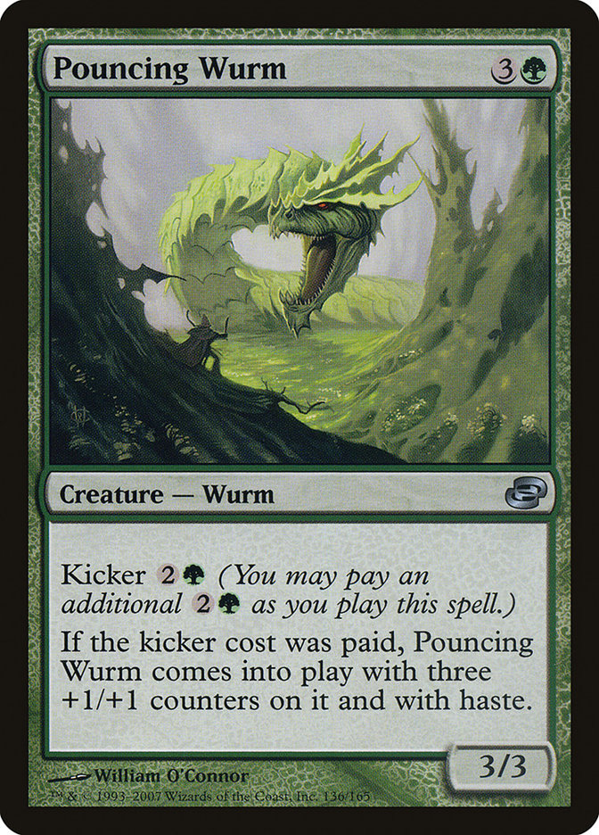 Vorme Agressor / Pouncing Wurm - Magic: The Gathering - MoxLand