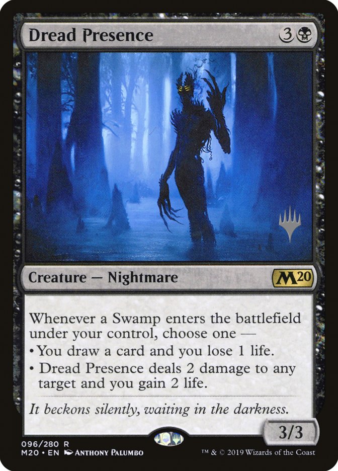 Presença Medonha / Dread Presence - Magic: The Gathering - MoxLand