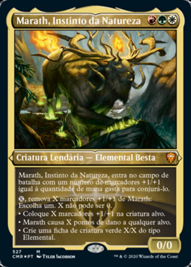 Marath, Instinto da Natureza / Marath, Will of the Wild - Magic: The Gathering - MoxLand