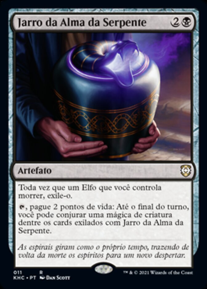 Jarro da Alma da Serpente / Serpent's Soul-Jar - Magic: The Gathering - MoxLand