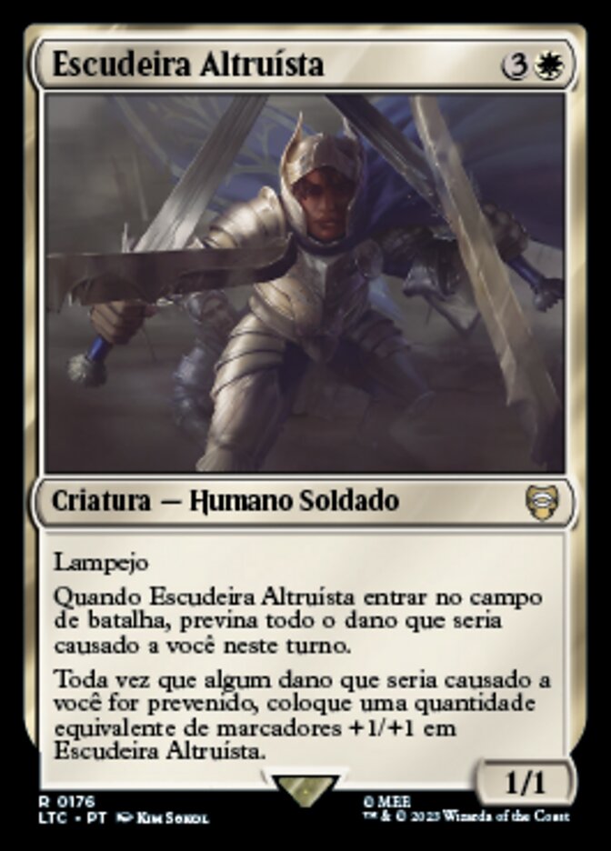 Escudeira Altruísta / Selfless Squire - Magic: The Gathering - MoxLand