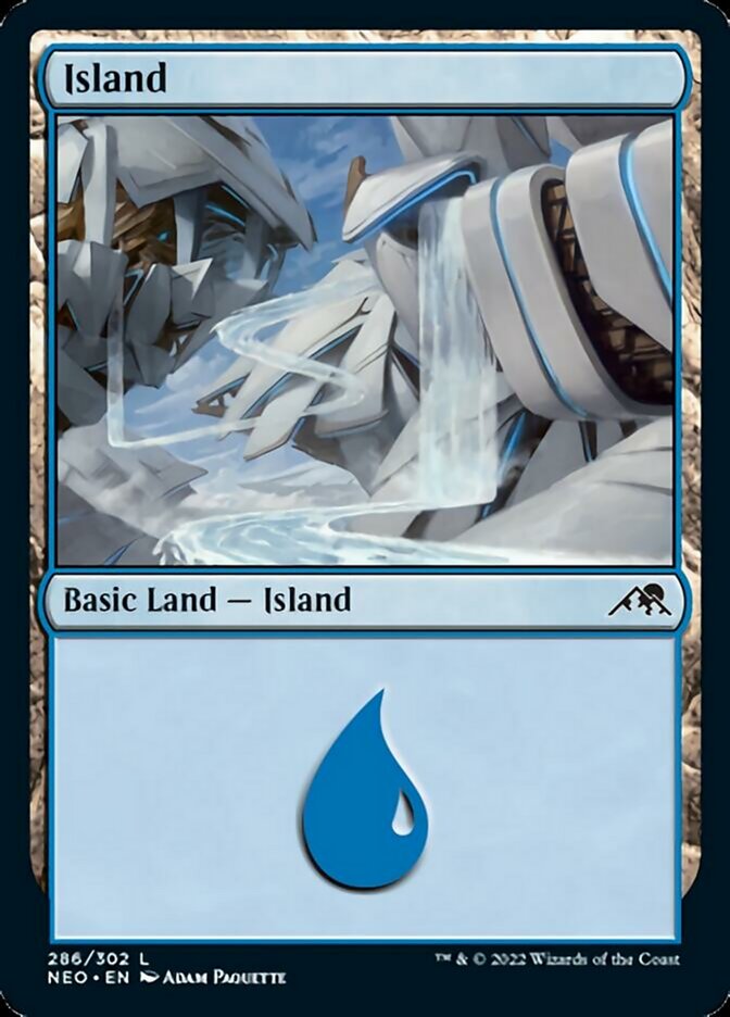 Ilha / Island - Magic: The Gathering - MoxLand