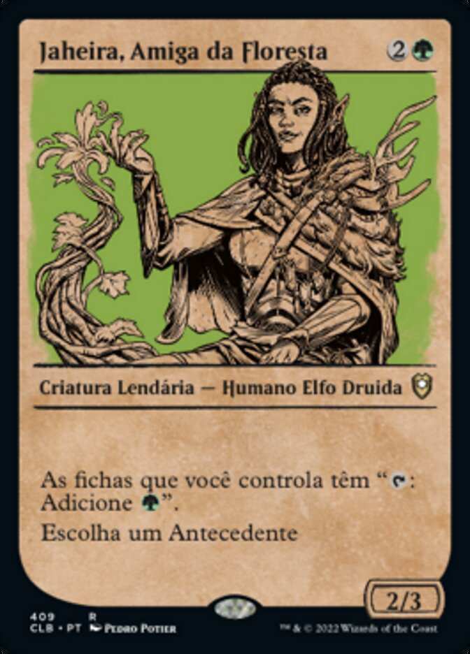 Jaheira, Amiga da Floresta / Jaheira, Friend of the Forest - Magic: The Gathering - MoxLand