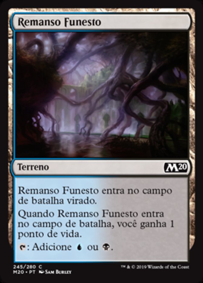 Remanso Funesto / Dismal Backwater - Magic: The Gathering - MoxLand