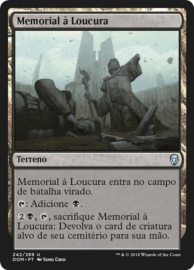 Memorial à Loucura / Memorial to Folly - Magic: The Gathering - MoxLand