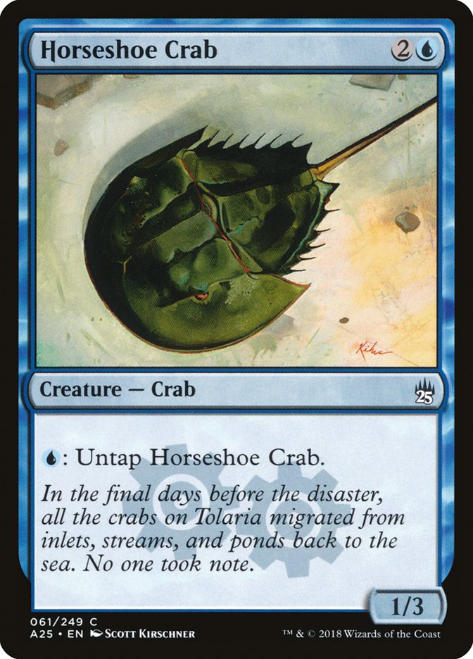 Caranguejo Ferradura / Horseshoe Crab - Magic: The Gathering - MoxLand