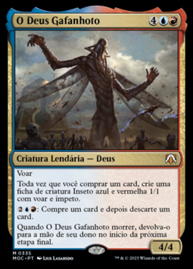 O Deus Gafanhoto / The Locust God - Magic: The Gathering - MoxLand