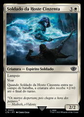 Soldado da Hoste Cinzenta / Soldier of the Grey Host - Magic: The Gathering - MoxLand