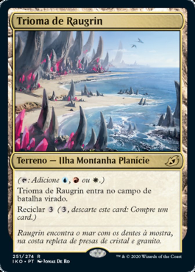 Trioma de Raugrin / Raugrin Triome - Magic: The Gathering - MoxLand