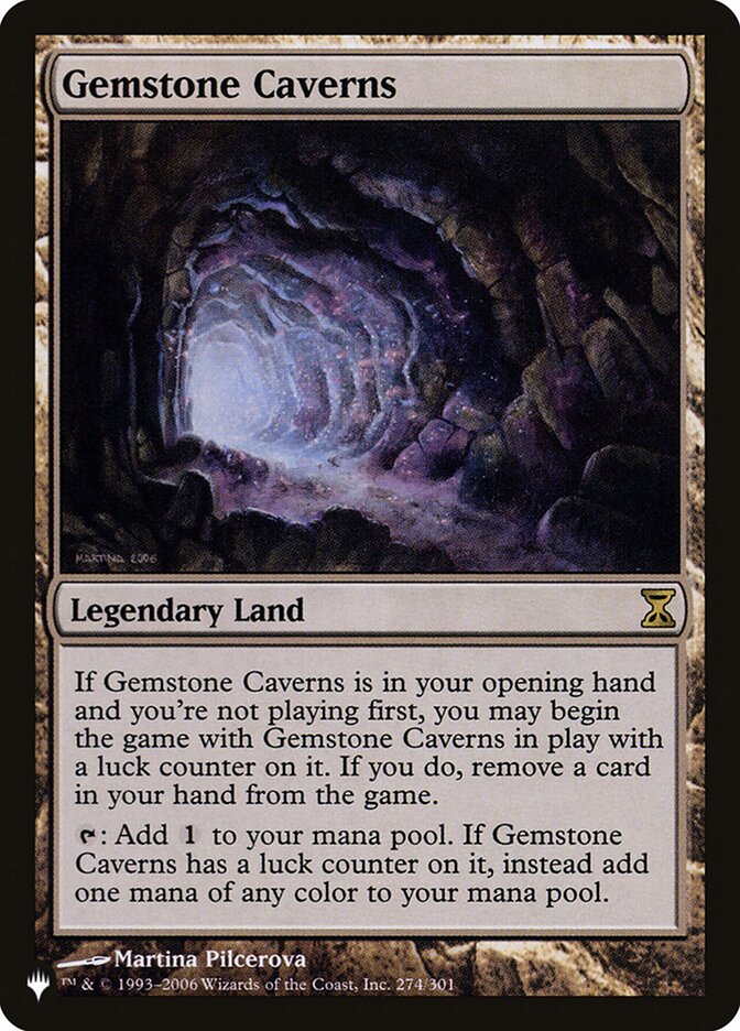 Cavernas de Pedras Preciosas / Gemstone Caverns - Magic: The Gathering - MoxLand