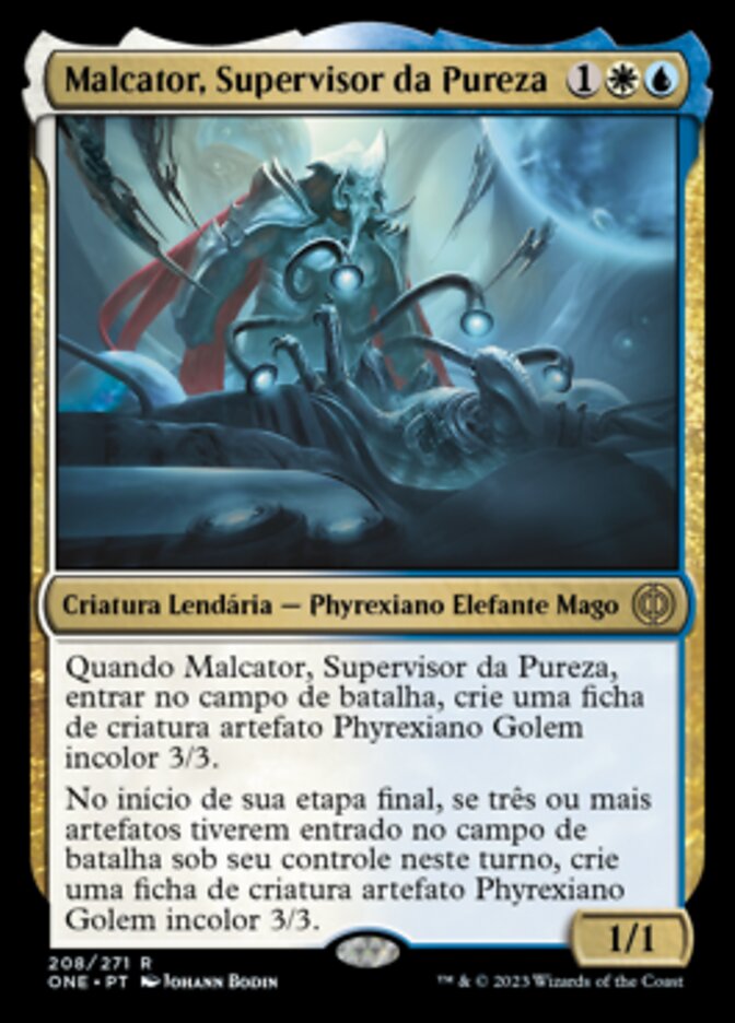 Malcator, Supervisor da Pureza / Malcator, Purity Overseer - Magic: The Gathering - MoxLand