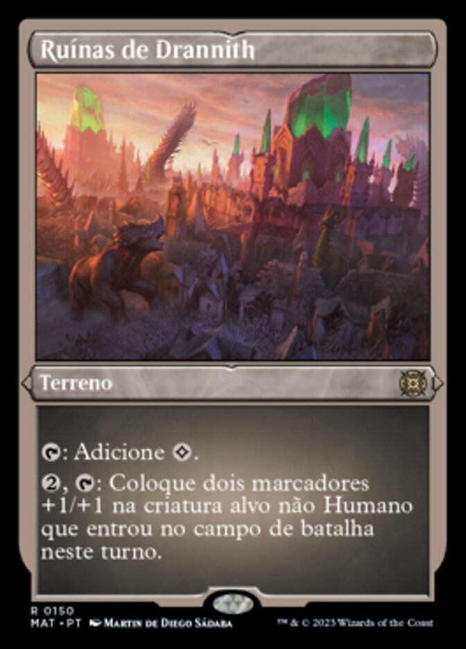 Ruínas de Drannith / Drannith Ruins - Magic: The Gathering - MoxLand