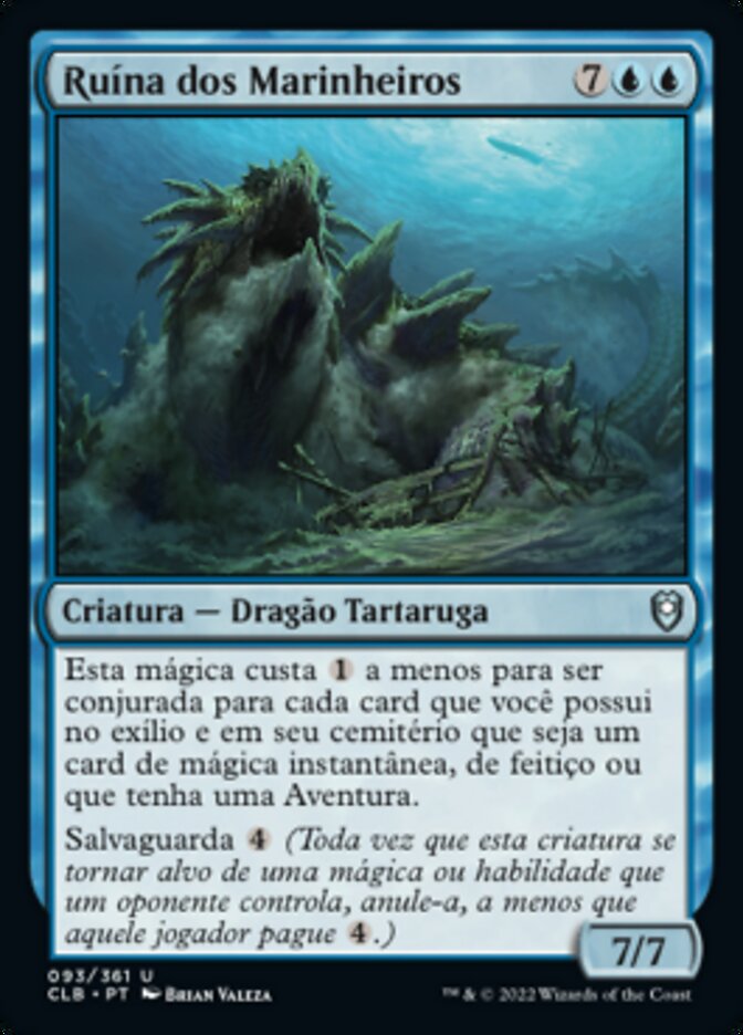 Ruína dos Marinheiros / Sailors' Bane - Magic: The Gathering - MoxLand