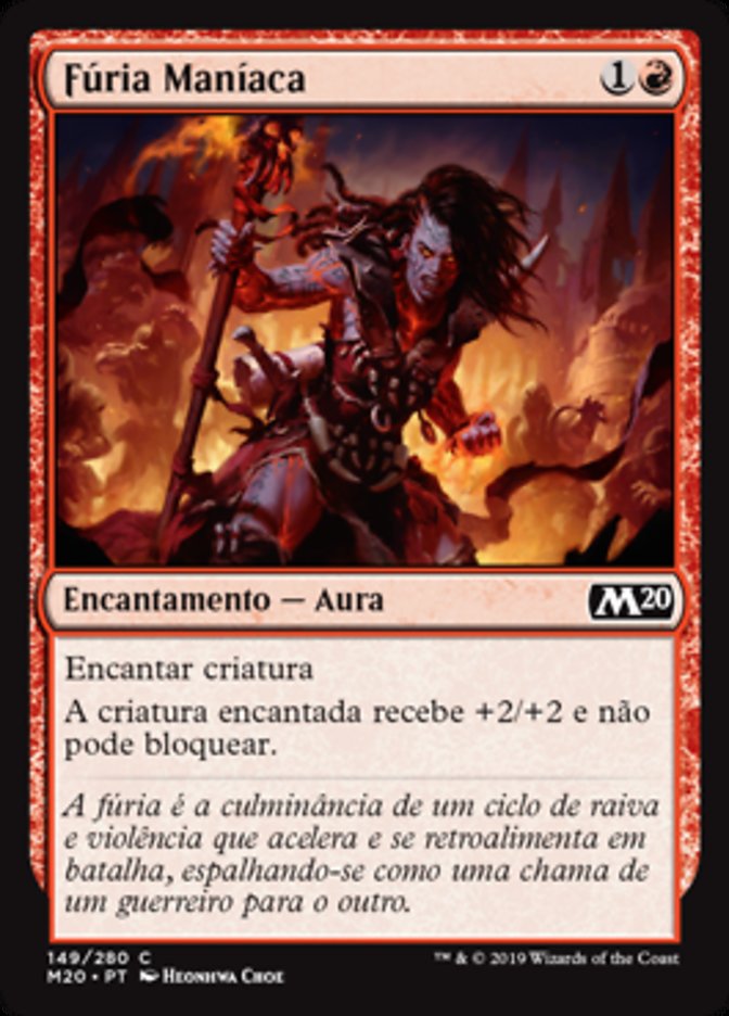 Fúria Maníaca / Maniacal Rage - Magic: The Gathering - MoxLand