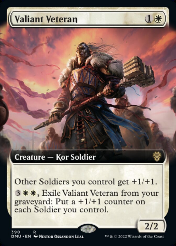 Veterano Valente / Valiant Veteran - Magic: The Gathering - MoxLand