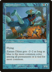 Gênio Zanam / Zanam Djinn - Magic: The Gathering - MoxLand