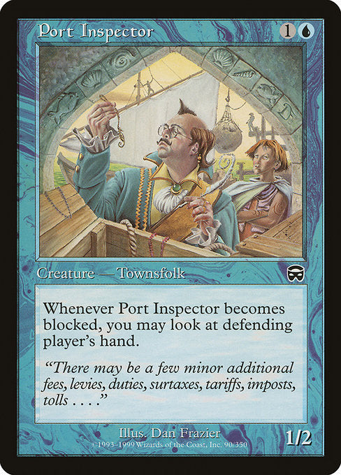 Inspetor do Porto / Port Inspector - Magic: The Gathering - MoxLand