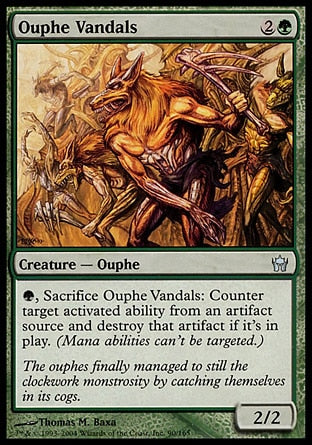 Trasgos Vândalos / Ouphe Vandals - Magic: The Gathering - MoxLand