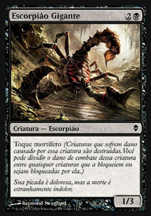 Escorpião Gigante / Giant Scorpion - Magic: The Gathering - MoxLand