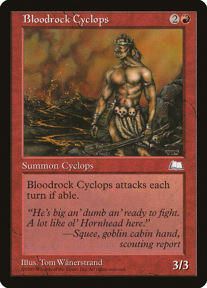 Cíclope de Jaspe / Bloodrock Cyclops - Magic: The Gathering - MoxLand