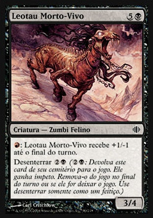 Leotau Morto-Vivo / Undead Leotau - Magic: The Gathering - MoxLand