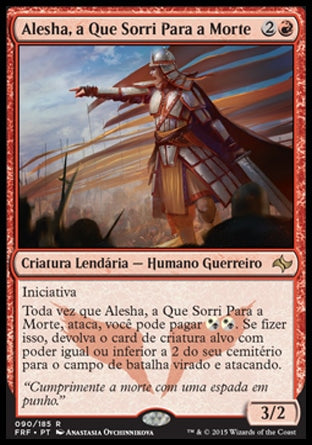 Alesha, a Que Sorri Para a Morte / Alesha, Who Smiles at Death - Magic: The Gathering - MoxLand