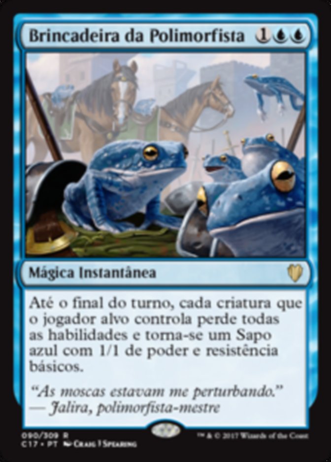 Brincadeira da Polimorfista / Polymorphist's Jest - Magic: The Gathering - MoxLand