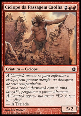 Ciclope da Passagem Caolha / Cyclops of One-Eyed Pass - Magic: The Gathering - MoxLand