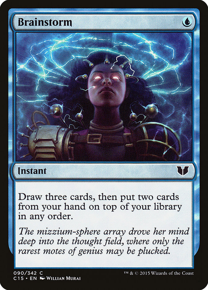 Tempestade Cerebral / Brainstorm - Magic: The Gathering - MoxLand