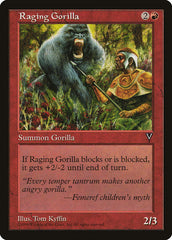 Gorila Furioso / Raging Gorilla - Magic: The Gathering - MoxLand