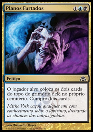 Planos Furtados / Pilfered Plans - Magic: The Gathering - MoxLand