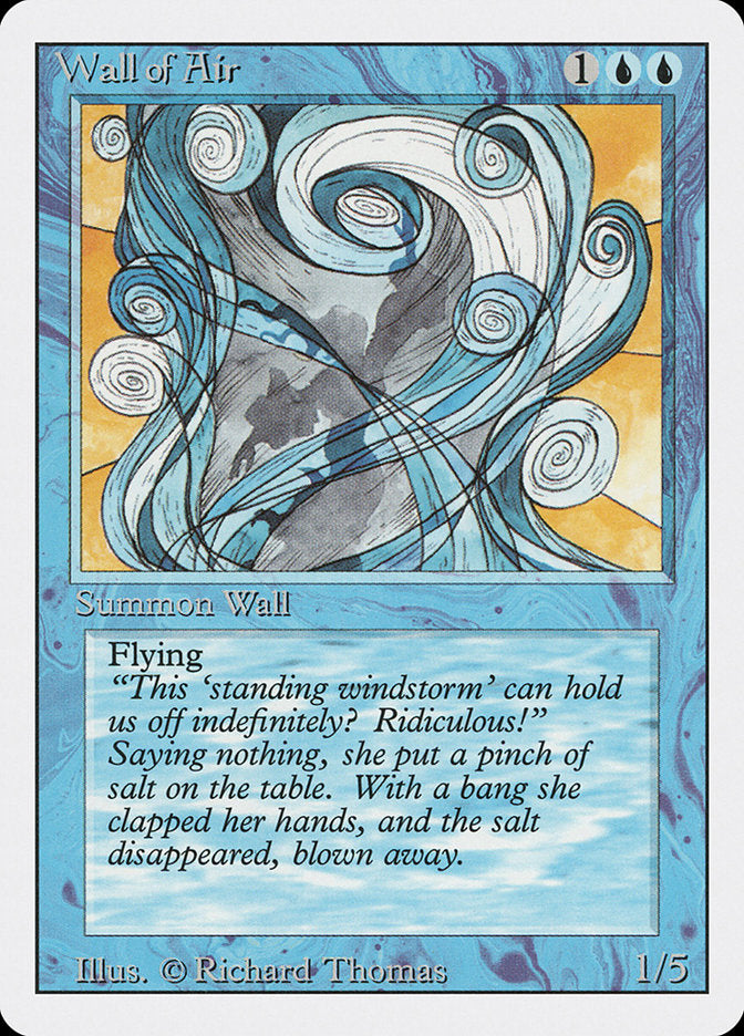 Barreira de Ar / Wall of Air - Magic: The Gathering - MoxLand