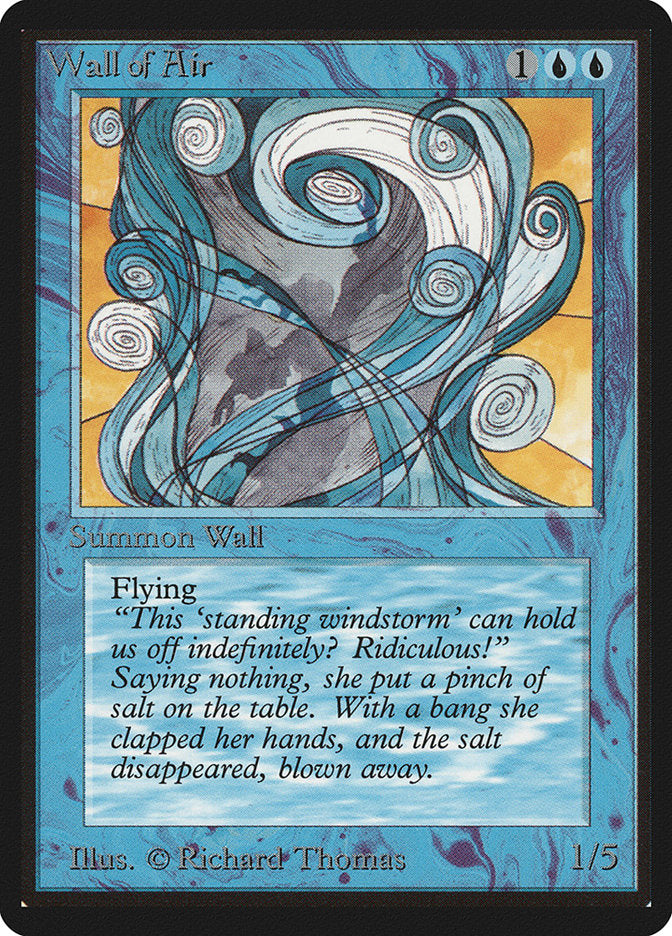 Barreira de Ar / Wall of Air - Magic: The Gathering - MoxLand