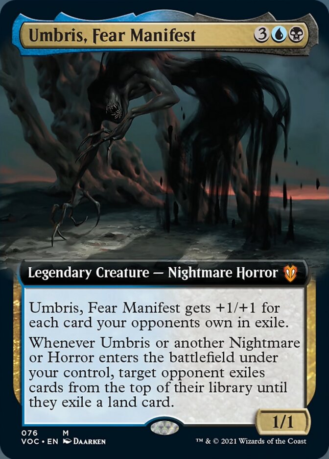 Umbris, Manifestação do Medo / Umbris, Fear Manifest - Magic: The Gathering - MoxLand