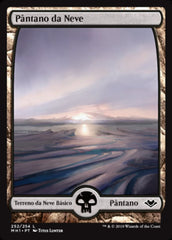 Pântano da Neve / Snow-Covered Swamp - Magic: The Gathering - MoxLand