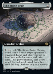 O Cérebro de Pedra / The Stone Brain - Magic: The Gathering - MoxLand