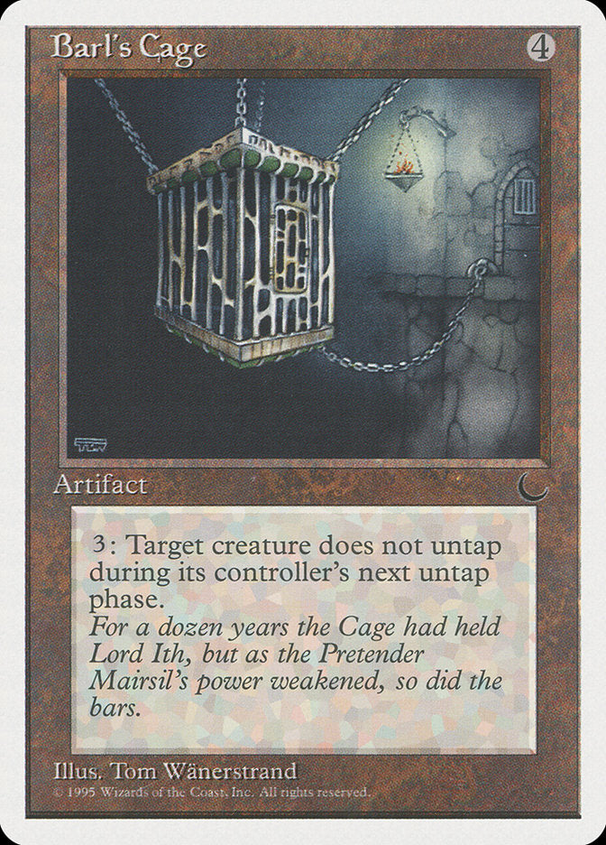 Gaiola de Barl / Barl's Cage - Magic: The Gathering - MoxLand